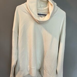 Marika Cream Cowl Neck Sweater